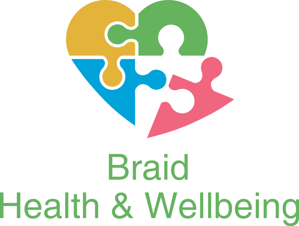Braid Health and Wellbeing logo